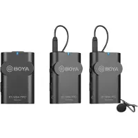 Boya BY-WM4PRO K2 - Microfones - 2 emissores + microfones de lapela