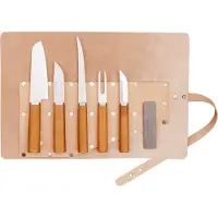 Marttiini Cabin Chef Knife Set 1494000 Satin 8Cr14MoV, Birch, conjunto de facas