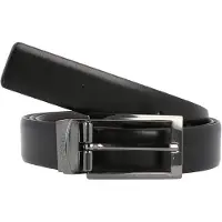 HUGO para homem. 50307803 Elvio Leather Belt preto (110 cm), Casual, Pele