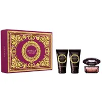 Versace Conjunto de oferta Crystal Noir eau de toilette 50 ml, loção corporal Crystal Noir 50 ml e gel de duche 50 ml Crystal Noir - 50 ml
