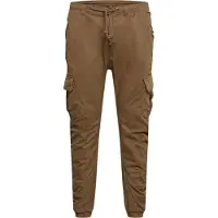 Urban Classics Calças cargo castanho