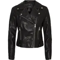 Vero Moda Casacos de couro/imitação couro VMKERRIULTRA mulheres - Preto - EU XS