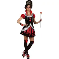 Atosa Traje De Mulher Malvada Queen Hearts