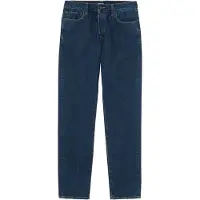 Carhartt WIP Calças de ganga azul escuro