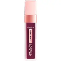L'Oréal Les Macarons Ultra Matte Liquid Lipstick 830-blackcurrant c