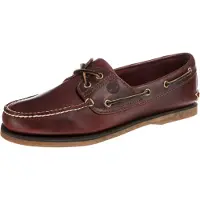 Timberland para homem. TB0250772141 Sapatos de barco clássicos castanhos (44.5 W), Couro, Marrom, Plano, Nenhum, Casual