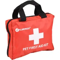 Flamingo Kit De Primeiros Socorros Premium Resku Para Animais De Estimação