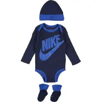 Nike Kids Conjunto De Manga Comprida Futura Logo 3 Unidades