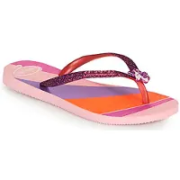 Havaianas Chinelos KIDS SLIM GLITTER II criancas - Rosa - 27 / 28