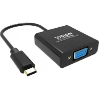Vision Adaptador Profissional De Vga Para Usb-c