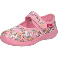 Beck Pantufa 'Rainbow' nude / limão / verde claro / cor-de-rosa / branco