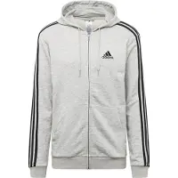 Adidas Casaco com Capuz em Moletão 3-Stripes Essentials