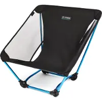Helinox - Mesas e cadeiras campismo - Ground Chair Black/Cyan Blue para Unissexo - Preto