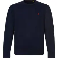 Ralph Lauren para homem. 710766772003 Camisola de malha RL azul-marinho (XL), Casual, Algodão
