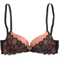 LASCANA Soutien rosa / preto