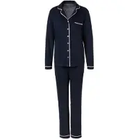 s.Oliver Pijama azul noturno / branco