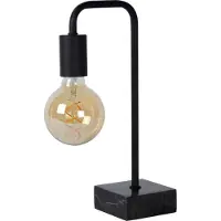 Lucide Candeeiro de mesa Lorin em preto