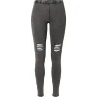 Urban Classics Leggings mosqueado preto