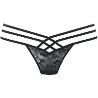 LASCANA Tanga preto