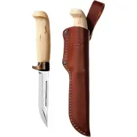 Marttiini Deluxe Classic 167015 Stainless, Curly Birch, faca de bushcraft