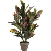 Mica Planta Artificial De Croton