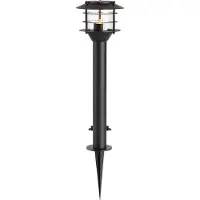 Markslöjd Luz de caminho de 24 LEDs para jardim Poste, altura 45 cm, 3 W