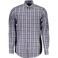 Gant Camisa De Manga Comprida Indigo Check