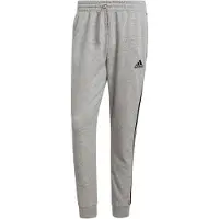 Adidas Calças Afuniladas em Fleece 3-Stripes Essentials