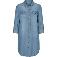 Vero Moda Vestidos camiseiros 'VMSilla' azul ganga