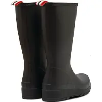 Hunter para mulher. WFT2007RMA Original Play ankle boots preto (40/41), Plano, Nenhum, Casual