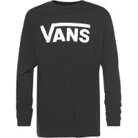 Vans T-shirt mangas compridas BY CLASSIC LS rapazes - Preto - 10 / 12 ans