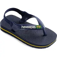 Havaianas Chinelos BABY BRASIL LOGO criancas - Azul - 19