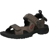 Keen Sandália 'Targhee III' greige / vermelho / preto