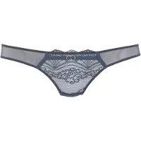 LASCANA Tanga azul escuro