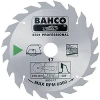 Bahco Lâmina De Serra Circular Com 30 Dentes Para Serras De Fio Em Madeira 300 Mm
