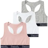 Bench Camisola interior cinzento claro / cor-de-rosa / branco