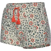 LASCANA Calças de pijama bege / verde / vermelho