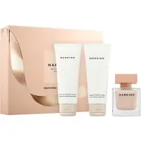 Narciso Rodriguez Narciso Poudree EDP conjunto de oferta 50 ml, creme de duche 50 ml e loção 50 ml