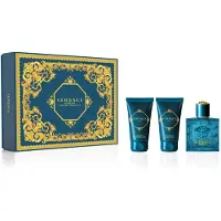 Versace Eros Conjunto presente 50 ml eau de toilette, gel de duche e Eros 50 ml Bálsamo After Shave Eros 50 ml - 50ml