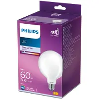 Philips lâmpada LED E27 G125 fosca luz neutra 7W | 60W