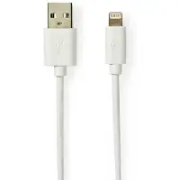 Nedis Cabo Lightning De 8 Pinos Para Usb-a Macho 48 Mbps Com Revestimento De Pvc Ouro 2 M