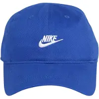 Nike Chapéu azul real / branco