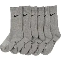 Nike Meias de desporto acinzentado / preto