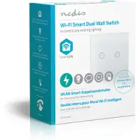 Nedis Interruptor Smartlife Double 1000w