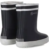 Aigle Botas de borracha BABY FLAC FUR rapazes - Preto - 19