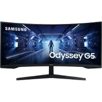 Samsung Monitor Curvo Gaming Odyssey G5 G55t 34´´ Uwqhd Va Led 165hz