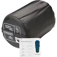 Cocoon Forro De Múmia Em Microfibra Polar Com Zíper à Esquerda