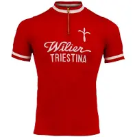 Wilier Camisola De Ciclismo De Manga Curta Vintage 1975