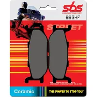 SBS Pastilhas De Freio De Cerâmica Street 663hf