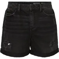 Noisy May Calças de ganga 'Smiley' preto denim